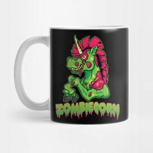 Unicorn Zombie Zombiecorn Halloween Costume Gift Mug